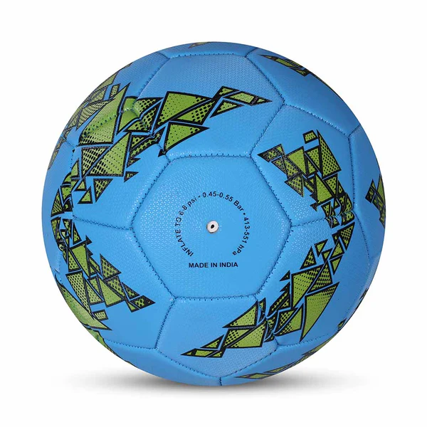 Nivia Air Strike Football Blue Color Left View of Nivia Air Strike Football Blue Color
