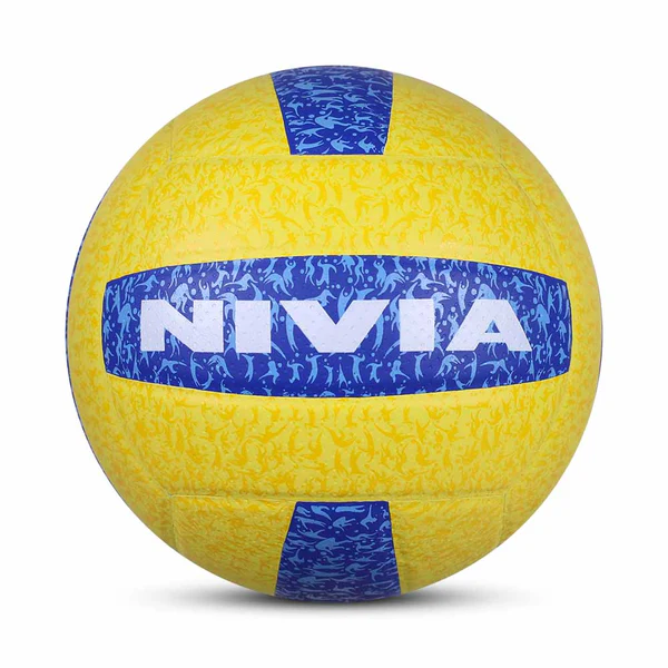 NIVIA G-2020 Volleyball – soft composite leather ball with 18-panel design for consistent performance on all court surfaces.
