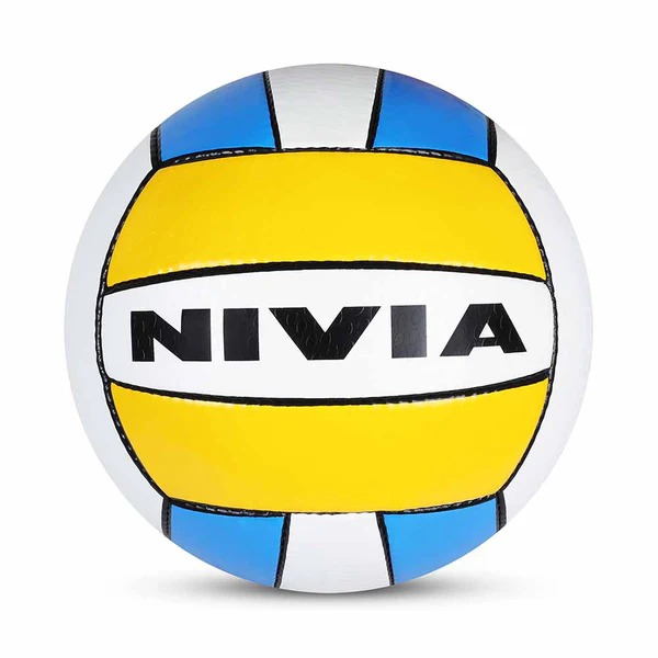 Nivia VB-5000 Volleyball – premium synthetic leather volleyball suitable for indoor and outdoor gameplay with excellent grip and durability.