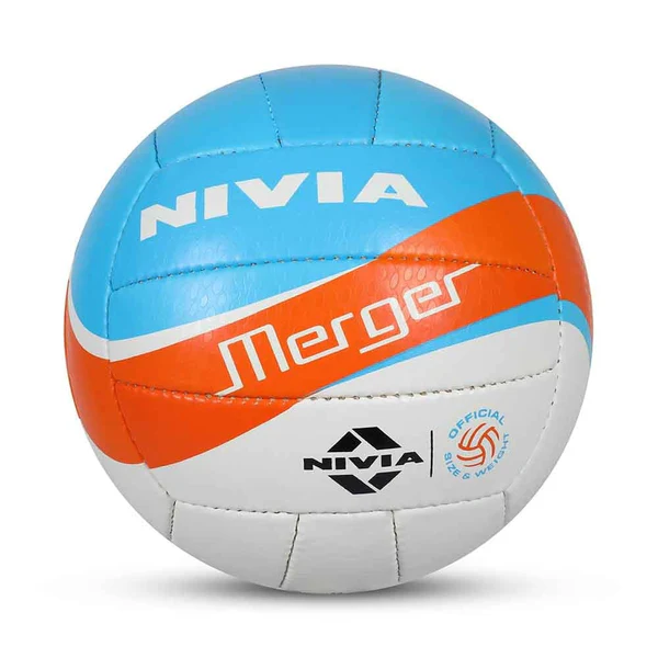 NIVIA Merger Volleyball – soft and durable volleyball perfect for training and casual matches.