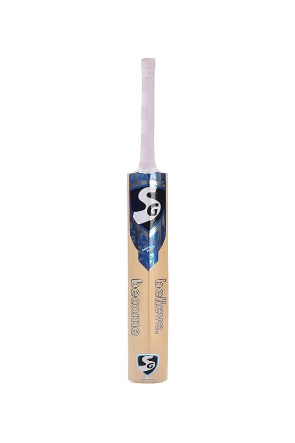 516TrIE6bAL._SY879_ SG RSD Spark Kashmir Willow Cricket Bat with durable blade and balanced weight for leather ball cricket.