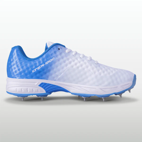 CR-1188AWCrick-1000Bowling2 Nivia Crick-1000 Bowling Shoes with high-traction outsole, cushioned midsole, and reinforced ankle support for cricket bowlers.