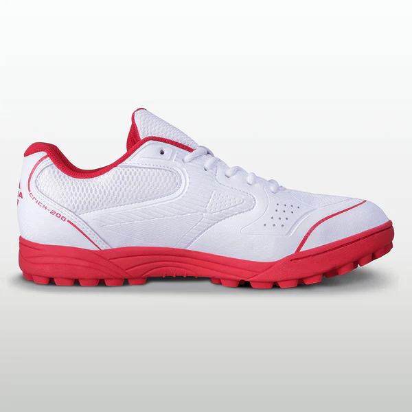 CR-5802WRCrick-2002 NIVIA CRICK-200 Cricket Shoes with spiked outsole for superior grip and cushioned support for comfort and agility on the field.