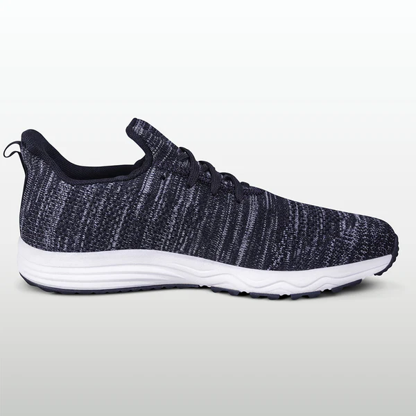 JG-654BKImpulse2 Nivia Impulse Knitted Running Shoes for men with breathable mesh upper, cushioned sole, and lightweight design for maximum comfort and speed.
