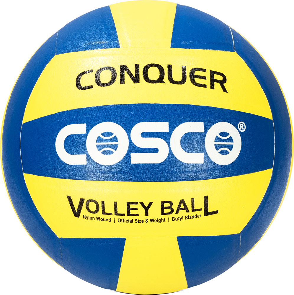 conquer_front_30843881743 Cosco Conquer Volleyball – Premium quality, durable, and designed for excellent grip, soft touch, and top performance in every game.
