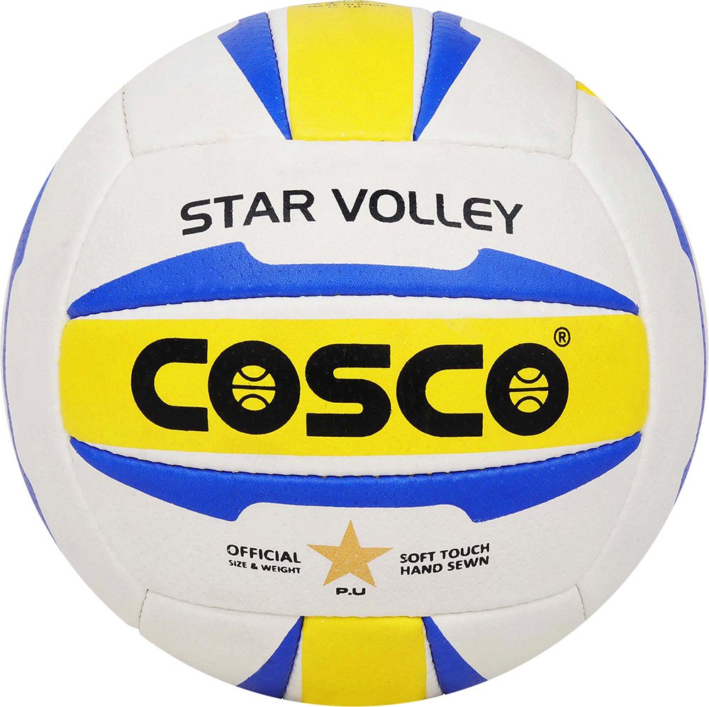 Cosco Star Volleyball – Premium quality, durable, and designed for excellent grip, soft touch, and top performance in every game