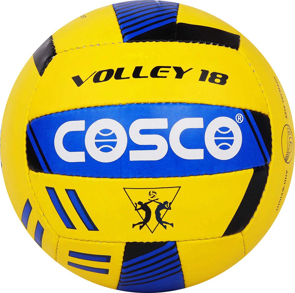Cosco Volley 18 Volleyball – Premium quality, durable, and designed for excellent grip, soft touch, and top performance in every game.