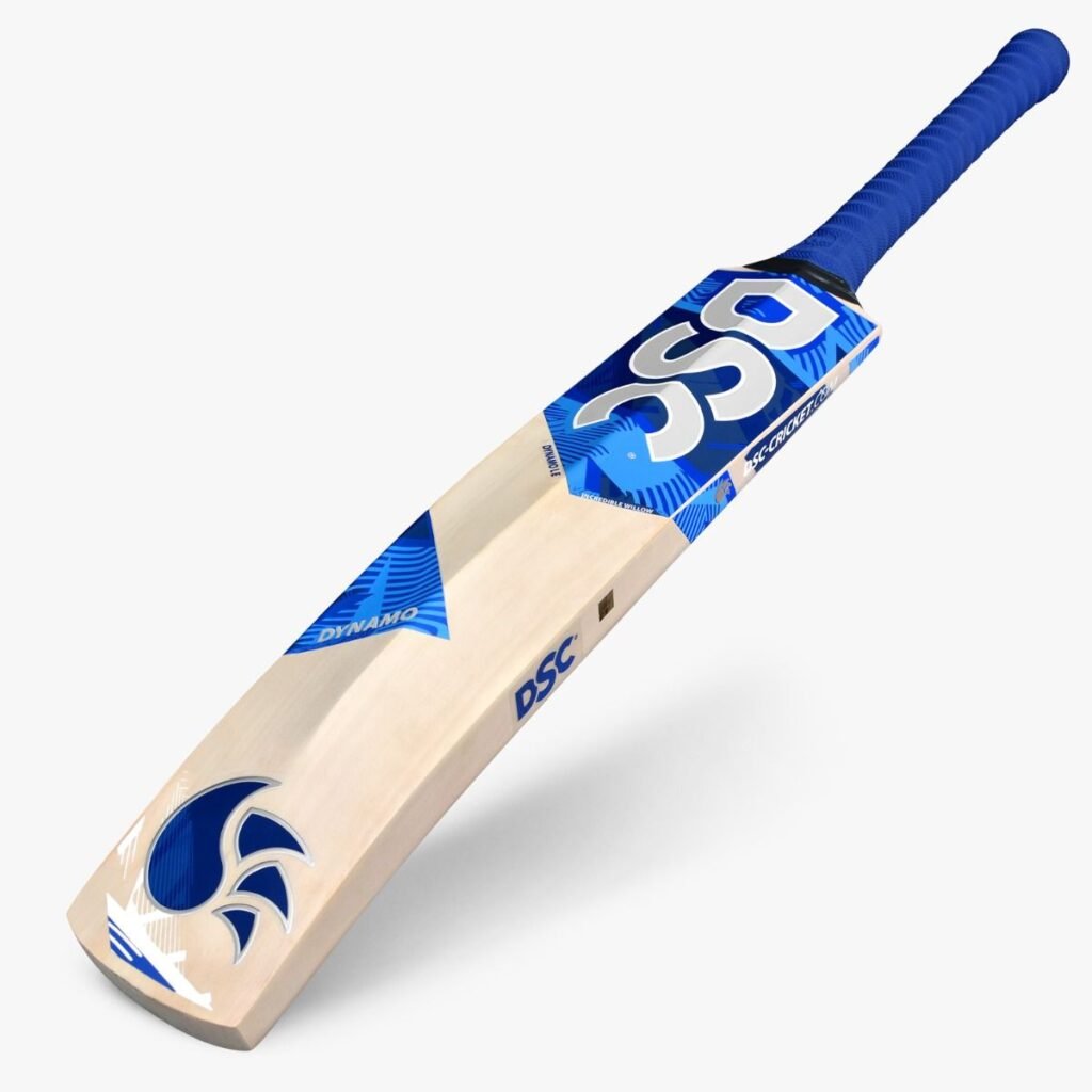 DSC Dynamo LE Incredible Willow Bat with thick edges, strong spine, and premium grip—perfect for aggressive gameplay and powerful strokes.
